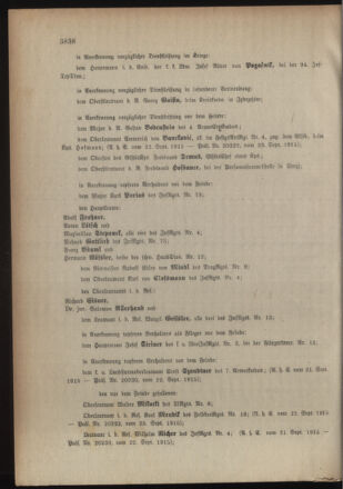 Kaiserlich-königliches Armee-Verordnungsblatt: Personal-Angelegenheiten 19150929 Seite: 4