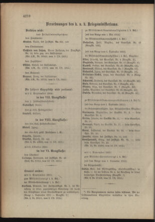 Kaiserlich-königliches Armee-Verordnungsblatt: Personal-Angelegenheiten 19151016 Seite: 20