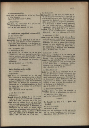 Kaiserlich-königliches Armee-Verordnungsblatt: Personal-Angelegenheiten 19151016 Seite: 23