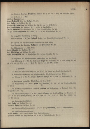 Kaiserlich-königliches Armee-Verordnungsblatt: Personal-Angelegenheiten 19151020 Seite: 7