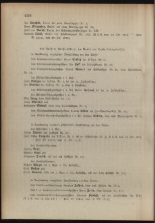 Kaiserlich-königliches Armee-Verordnungsblatt: Personal-Angelegenheiten 19151025 Seite: 10