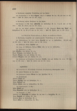 Kaiserlich-königliches Armee-Verordnungsblatt: Personal-Angelegenheiten 19151025 Seite: 4