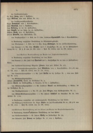 Kaiserlich-königliches Armee-Verordnungsblatt: Personal-Angelegenheiten 19151030 Seite: 11