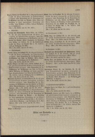 Kaiserlich-königliches Armee-Verordnungsblatt: Personal-Angelegenheiten 19151030 Seite: 39