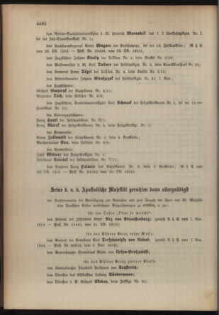 Kaiserlich-königliches Armee-Verordnungsblatt: Personal-Angelegenheiten 19151106 Seite: 16