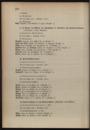 Kaiserlich-königliches Armee-Verordnungsblatt: Personal-Angelegenheiten 19151106 Seite: 98