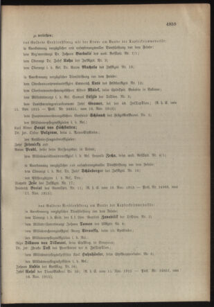 Kaiserlich-königliches Armee-Verordnungsblatt: Personal-Angelegenheiten 19151123 Seite: 11