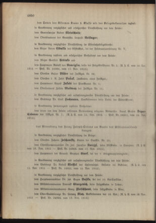 Kaiserlich-königliches Armee-Verordnungsblatt: Personal-Angelegenheiten 19151123 Seite: 2