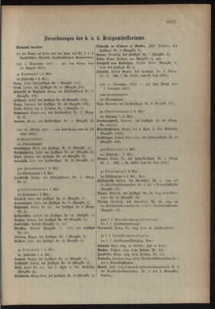 Kaiserlich-königliches Armee-Verordnungsblatt: Personal-Angelegenheiten 19151129 Seite: 13