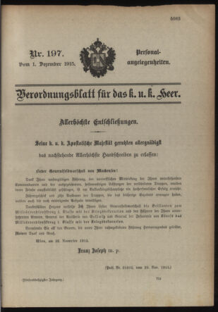 Kaiserlich-königliches Armee-Verordnungsblatt: Personal-Angelegenheiten 19151201 Seite: 47