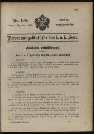 Kaiserlich-königliches Armee-Verordnungsblatt: Personal-Angelegenheiten 19151204 Seite: 27