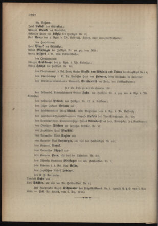 Kaiserlich-königliches Armee-Verordnungsblatt: Personal-Angelegenheiten 19151213 Seite: 14