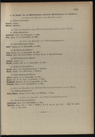 Kaiserlich-königliches Armee-Verordnungsblatt: Personal-Angelegenheiten 19151218 Seite: 39