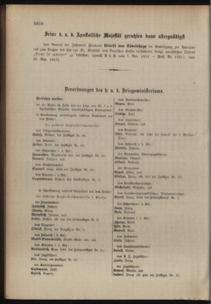 Kaiserlich-königliches Armee-Verordnungsblatt: Personal-Angelegenheiten 19151229 Seite: 12