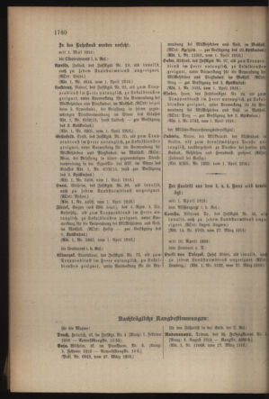 Kaiserlich-königliches Armee-Verordnungsblatt: Personal-Angelegenheiten 19160401 Seite: 38