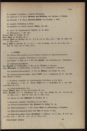 Kaiserlich-königliches Armee-Verordnungsblatt: Personal-Angelegenheiten 19160401 Seite: 9