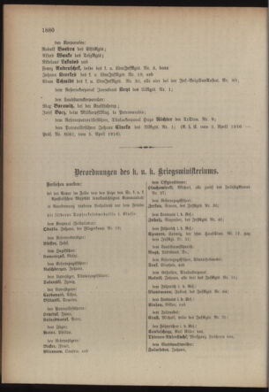 Kaiserlich-königliches Armee-Verordnungsblatt: Personal-Angelegenheiten 19160408 Seite: 18