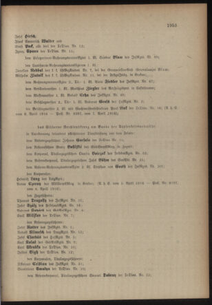 Kaiserlich-königliches Armee-Verordnungsblatt: Personal-Angelegenheiten 19160412 Seite: 11