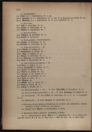 Kaiserlich-königliches Armee-Verordnungsblatt: Personal-Angelegenheiten 19160417 Seite: 14