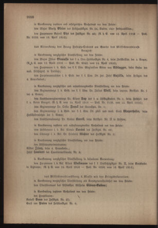 Kaiserlich-königliches Armee-Verordnungsblatt: Personal-Angelegenheiten 19160422 Seite: 2