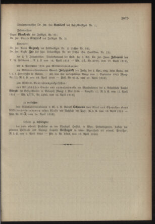 Kaiserlich-königliches Armee-Verordnungsblatt: Personal-Angelegenheiten 19160422 Seite: 23