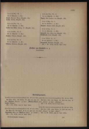 Kaiserlich-königliches Armee-Verordnungsblatt: Personal-Angelegenheiten 19160422 Seite: 45