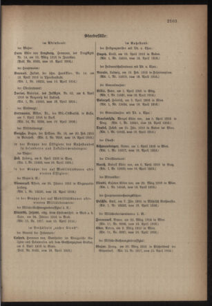 Kaiserlich-königliches Armee-Verordnungsblatt: Personal-Angelegenheiten 19160422 Seite: 47