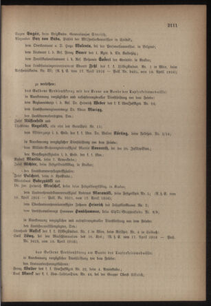 Kaiserlich-königliches Armee-Verordnungsblatt: Personal-Angelegenheiten 19160425 Seite: 7