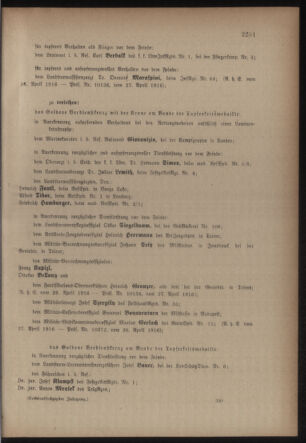 Kaiserlich-königliches Armee-Verordnungsblatt: Personal-Angelegenheiten 19160504 Seite: 9