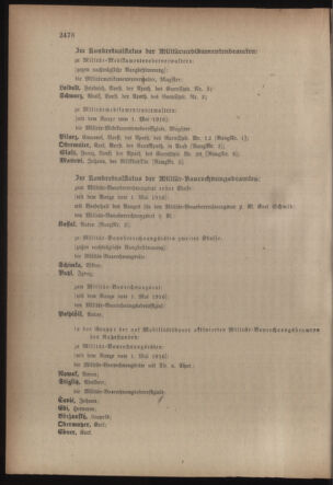 Kaiserlich-königliches Armee-Verordnungsblatt: Personal-Angelegenheiten 19160508 Seite: 158