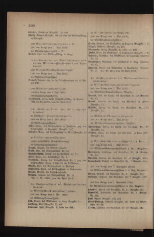 Kaiserlich-königliches Armee-Verordnungsblatt: Personal-Angelegenheiten 19160508 Seite: 174