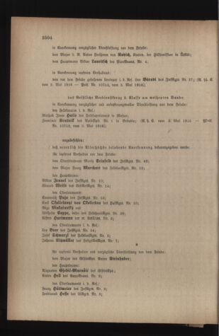 Kaiserlich-königliches Armee-Verordnungsblatt: Personal-Angelegenheiten 19160510 Seite: 4