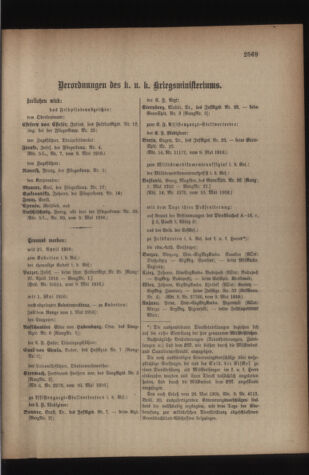 Kaiserlich-königliches Armee-Verordnungsblatt: Personal-Angelegenheiten 19160513 Seite: 35