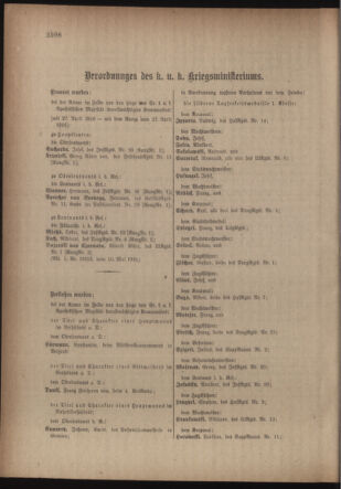 Kaiserlich-königliches Armee-Verordnungsblatt: Personal-Angelegenheiten 19160515 Seite: 14