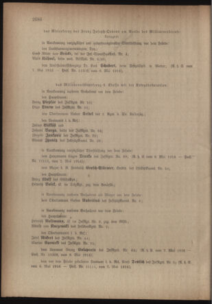 Kaiserlich-königliches Armee-Verordnungsblatt: Personal-Angelegenheiten 19160515 Seite: 2