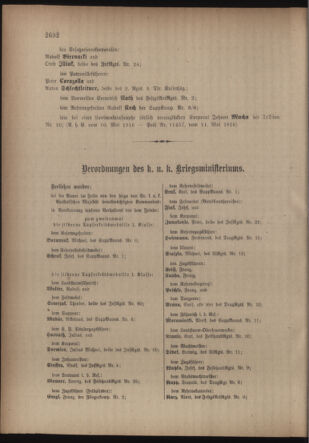 Kaiserlich-königliches Armee-Verordnungsblatt: Personal-Angelegenheiten 19160517 Seite: 18