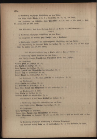 Kaiserlich-königliches Armee-Verordnungsblatt: Personal-Angelegenheiten 19160527 Seite: 2