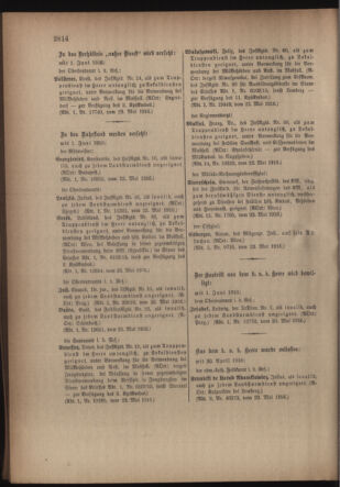 Kaiserlich-königliches Armee-Verordnungsblatt: Personal-Angelegenheiten 19160527 Seite: 42