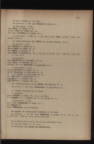 Kaiserlich-königliches Armee-Verordnungsblatt: Personal-Angelegenheiten 19160530 Seite: 9