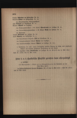 Kaiserlich-königliches Armee-Verordnungsblatt: Personal-Angelegenheiten 19160531 Seite: 16