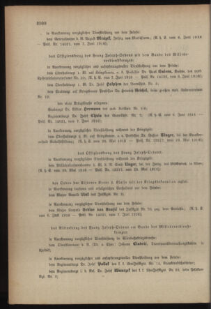 Kaiserlich-königliches Armee-Verordnungsblatt: Personal-Angelegenheiten 19160615 Seite: 2