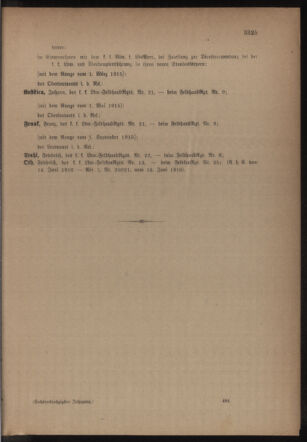 Kaiserlich-königliches Armee-Verordnungsblatt: Personal-Angelegenheiten 19160619 Seite: 49