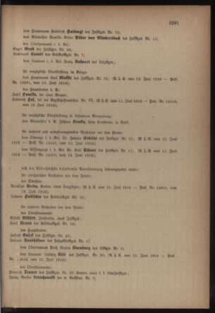 Kaiserlich-königliches Armee-Verordnungsblatt: Personal-Angelegenheiten 19160619 Seite: 5