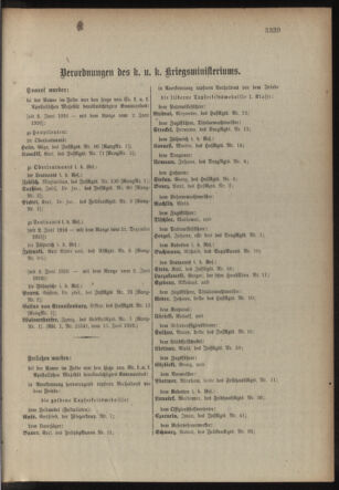 Kaiserlich-königliches Armee-Verordnungsblatt: Personal-Angelegenheiten 19160622 Seite: 13