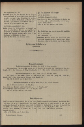 Kaiserlich-königliches Armee-Verordnungsblatt: Personal-Angelegenheiten 19160701 Seite: 33