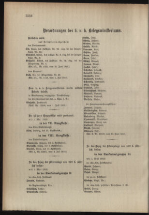 Kaiserlich-königliches Armee-Verordnungsblatt: Personal-Angelegenheiten 19160708 Seite: 32