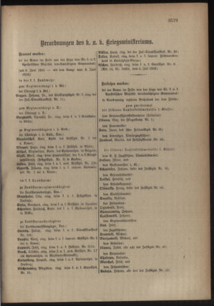 Kaiserlich-königliches Armee-Verordnungsblatt: Personal-Angelegenheiten 19160711 Seite: 15