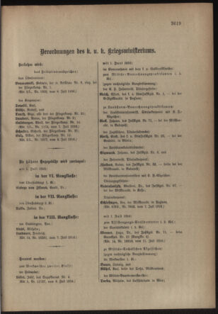 Kaiserlich-königliches Armee-Verordnungsblatt: Personal-Angelegenheiten 19160715 Seite: 29