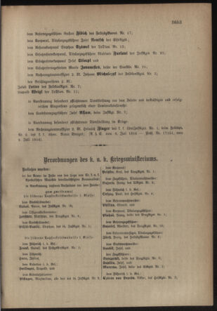 Kaiserlich-königliches Armee-Verordnungsblatt: Personal-Angelegenheiten 19160717 Seite: 13