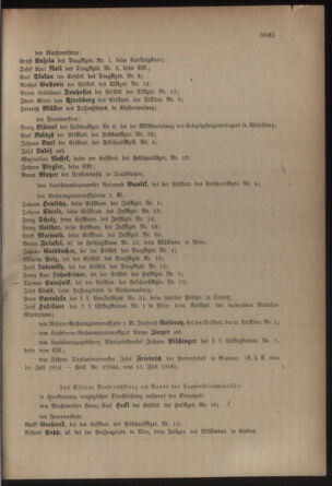 Kaiserlich-königliches Armee-Verordnungsblatt: Personal-Angelegenheiten 19160722 Seite: 19